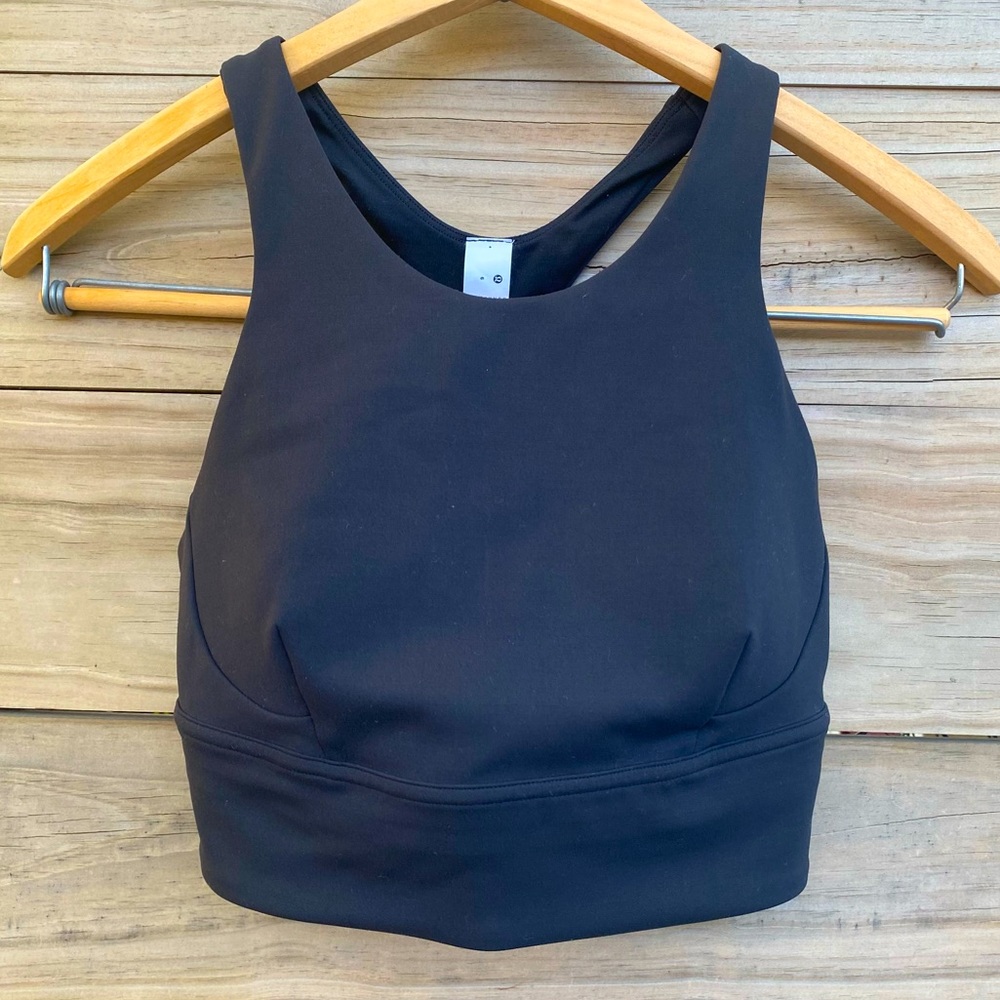 Lululemon Sports Bra Black Size 6